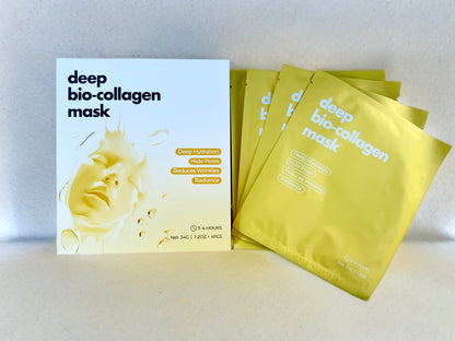 Bio Collagen Face Mask - 4pc