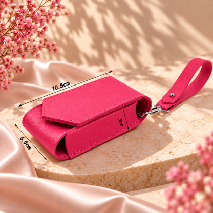 Mini Clip - Pouch with Mirror - Pink