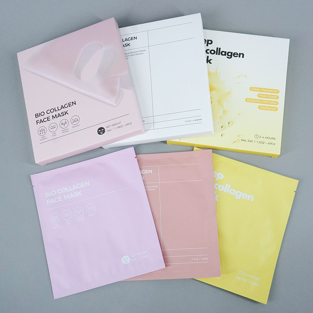 Bio Collagen Face Mask - 4pc