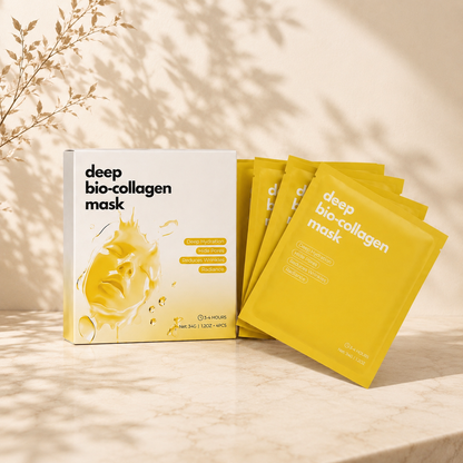 Bio Collagen Face Mask - 4pc