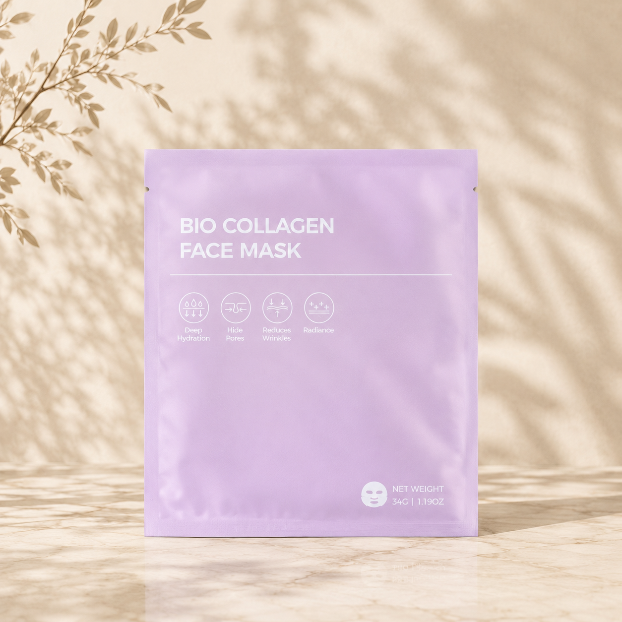 Bio Collagen Face Mask - 4pc