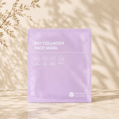 Bio Collagen Face Mask - 4pc